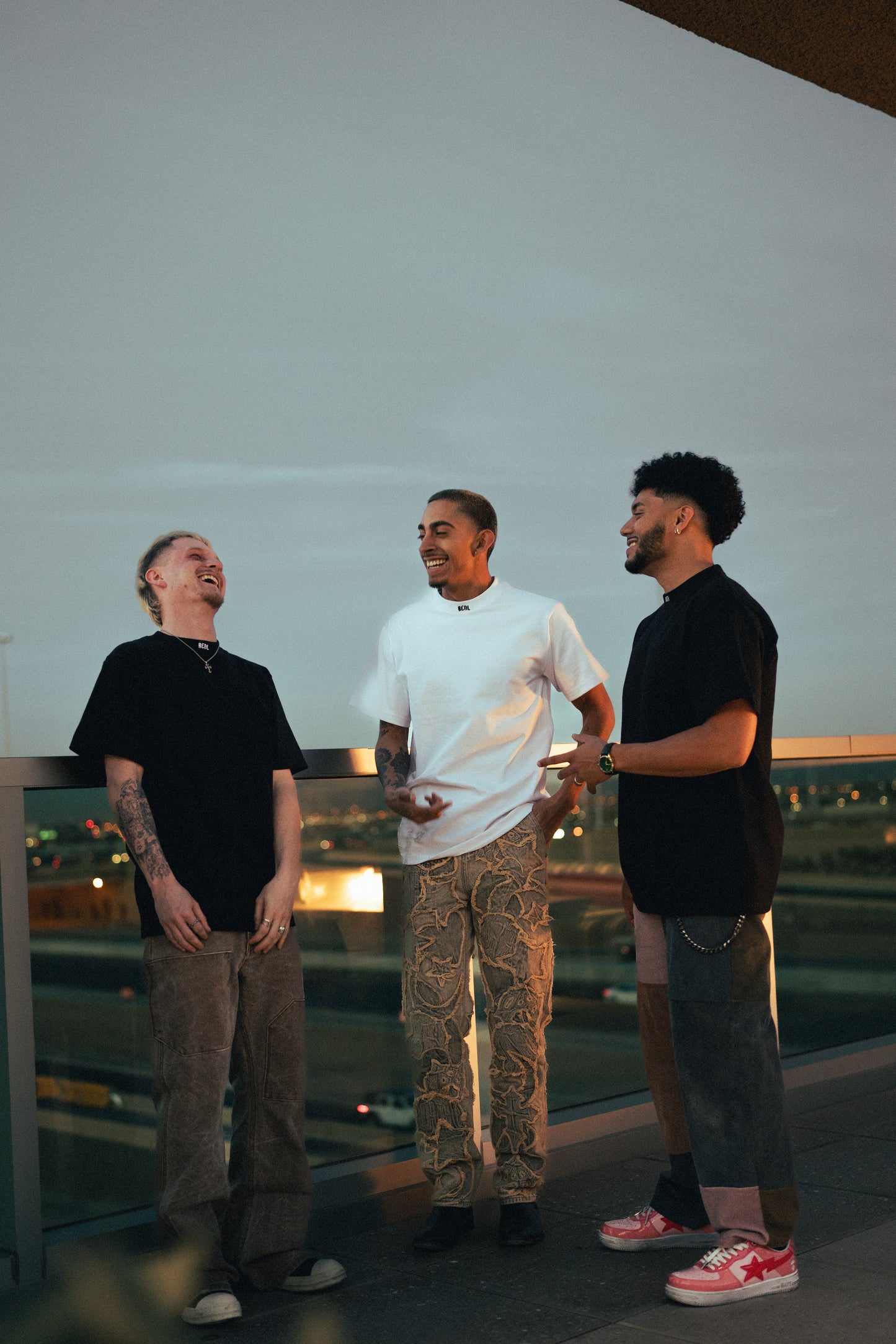 REAL Black x White Tee 2 Pack