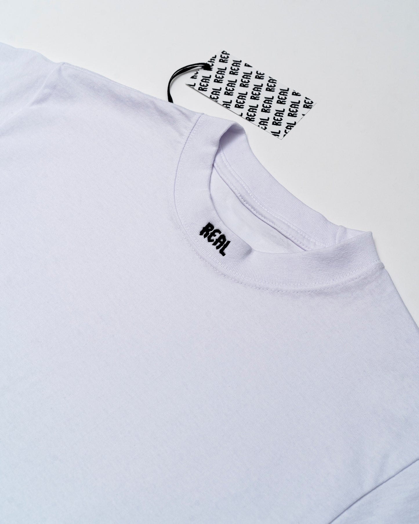 REAL Tee in White